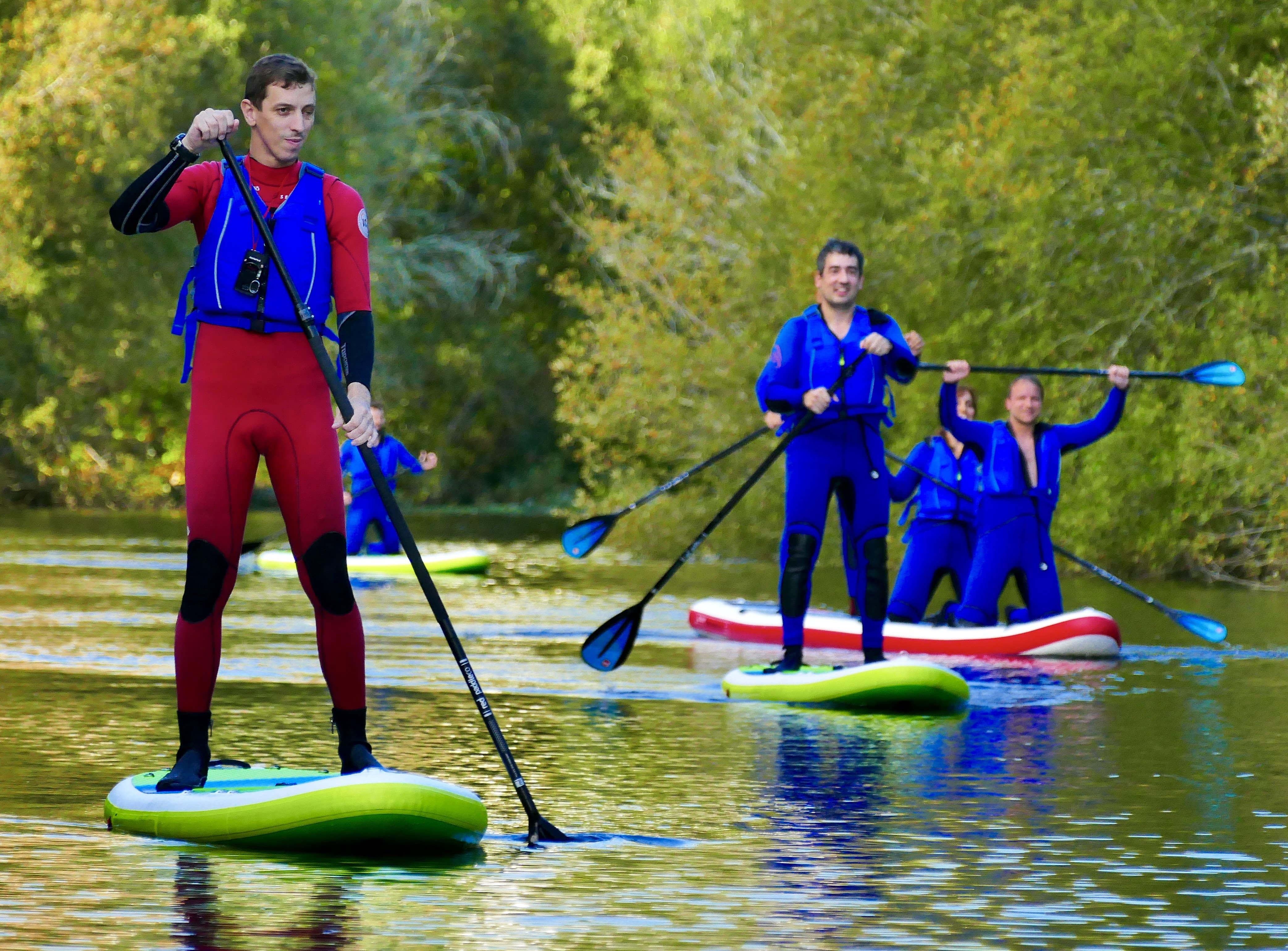 Sup Stand Up Paddle Grupo Tour Rio Carcerelha Geres Portugal Min